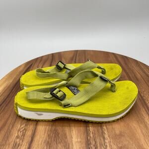 Teva Sandals Womens Size 7 Lime Green Flip Flops Casual Comfort Beach Summer